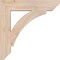Ekena Millwork Thorton Slat Smooth Bracket, Douglas Fir, 3 1/2"W x 20"D x 20"H BKT04X20X20THR06SDF - alternate 4
